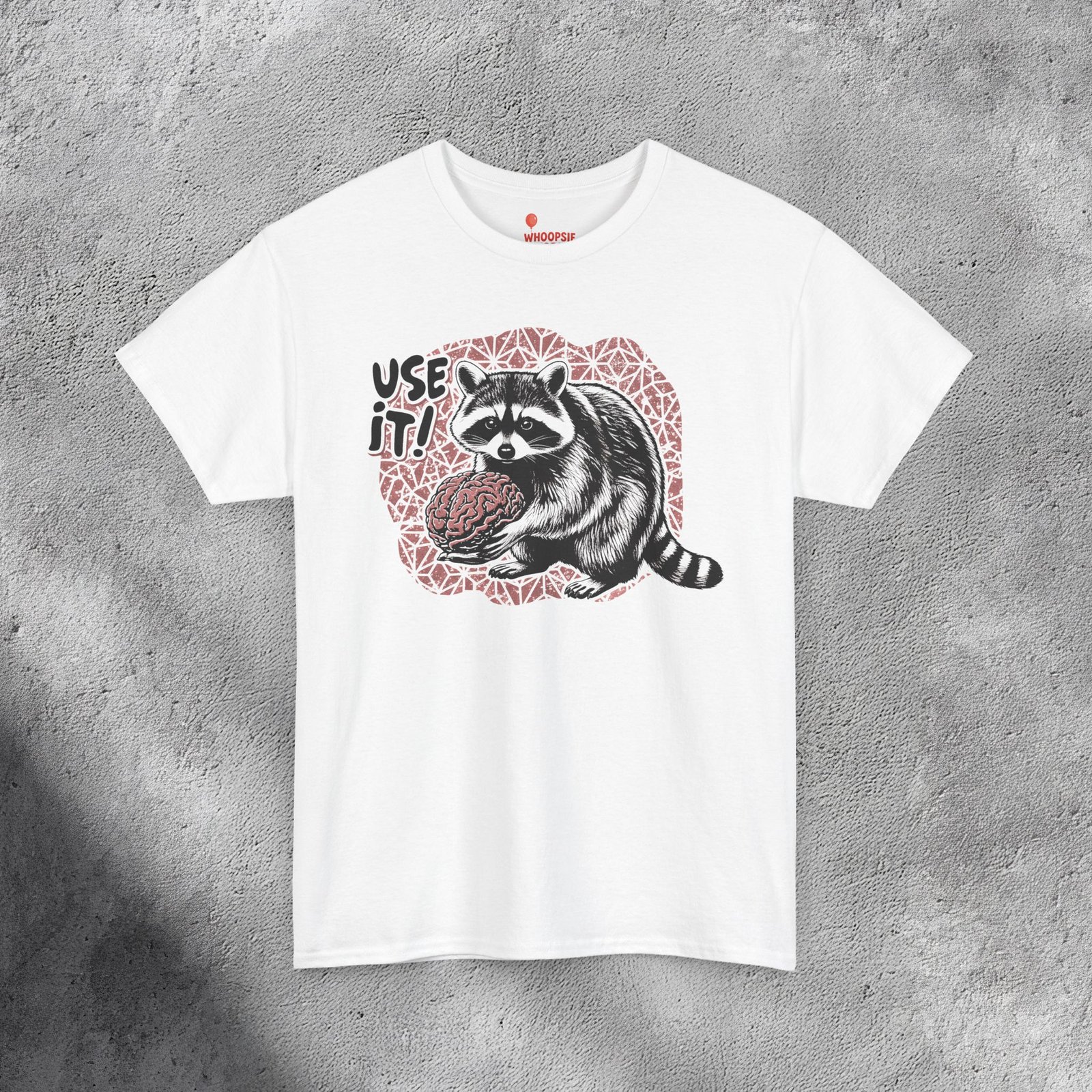 Funny Raccoon TShirt | Sarcastic Raccoon Tee | Use It Brain Raccoon Shirt | Raccoon Graphic TShirt | Funny Sarcastic Tee for Men & Women