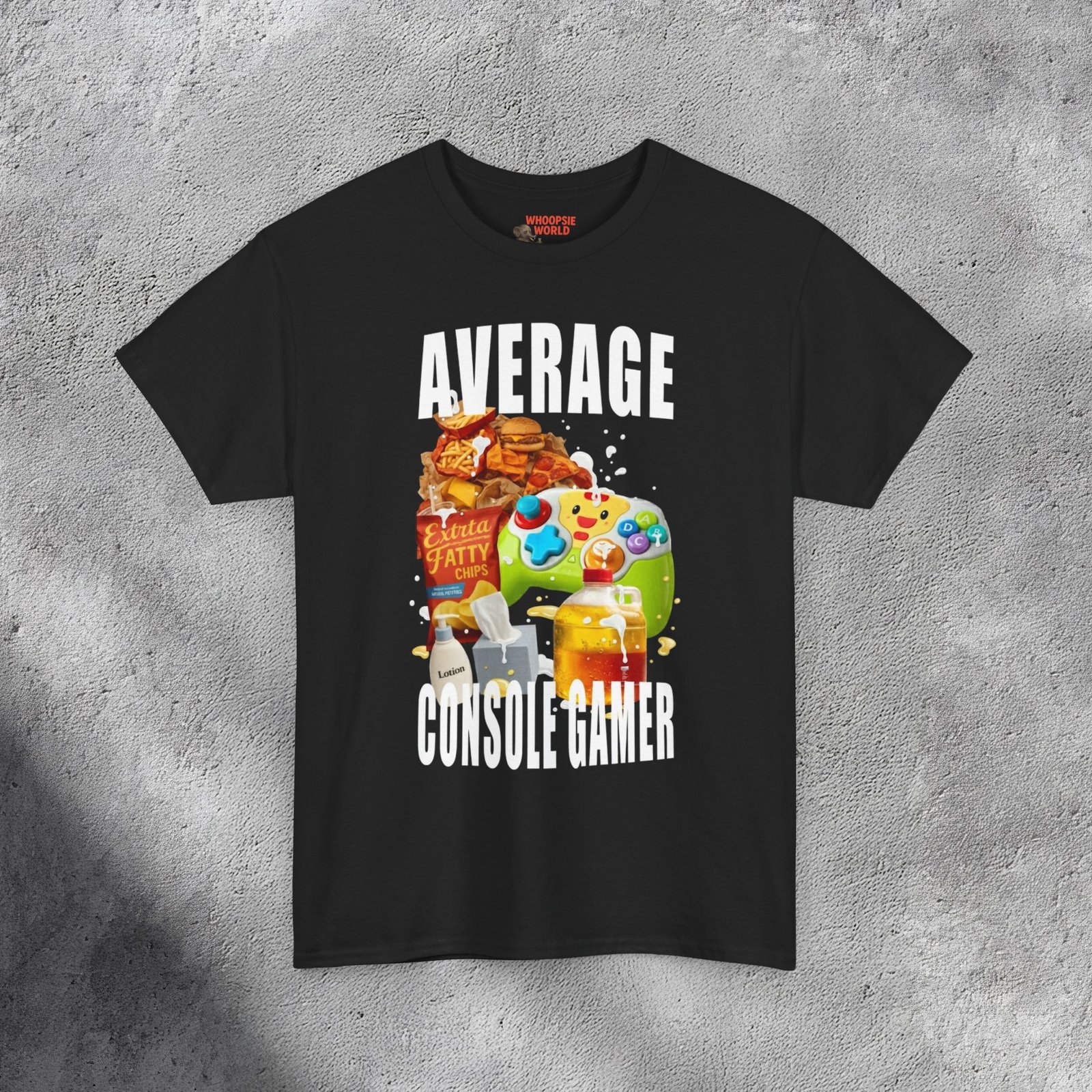 Average Console Gamer - Inappropriate Gaming Gift Meme T-shirt
