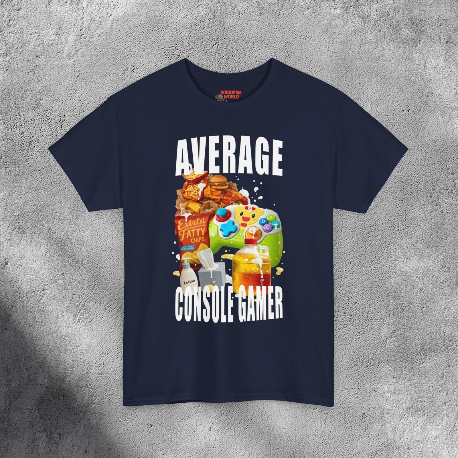 Average Console Gamer - Inappropriate Gaming Gift Meme T-shirt - Image 3